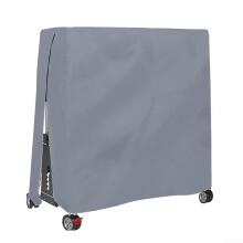 Table Tennis Cover 210D Oxford Fabric Gray 165 X 70 X 185 cm For Most Standard Table Tennis Tables