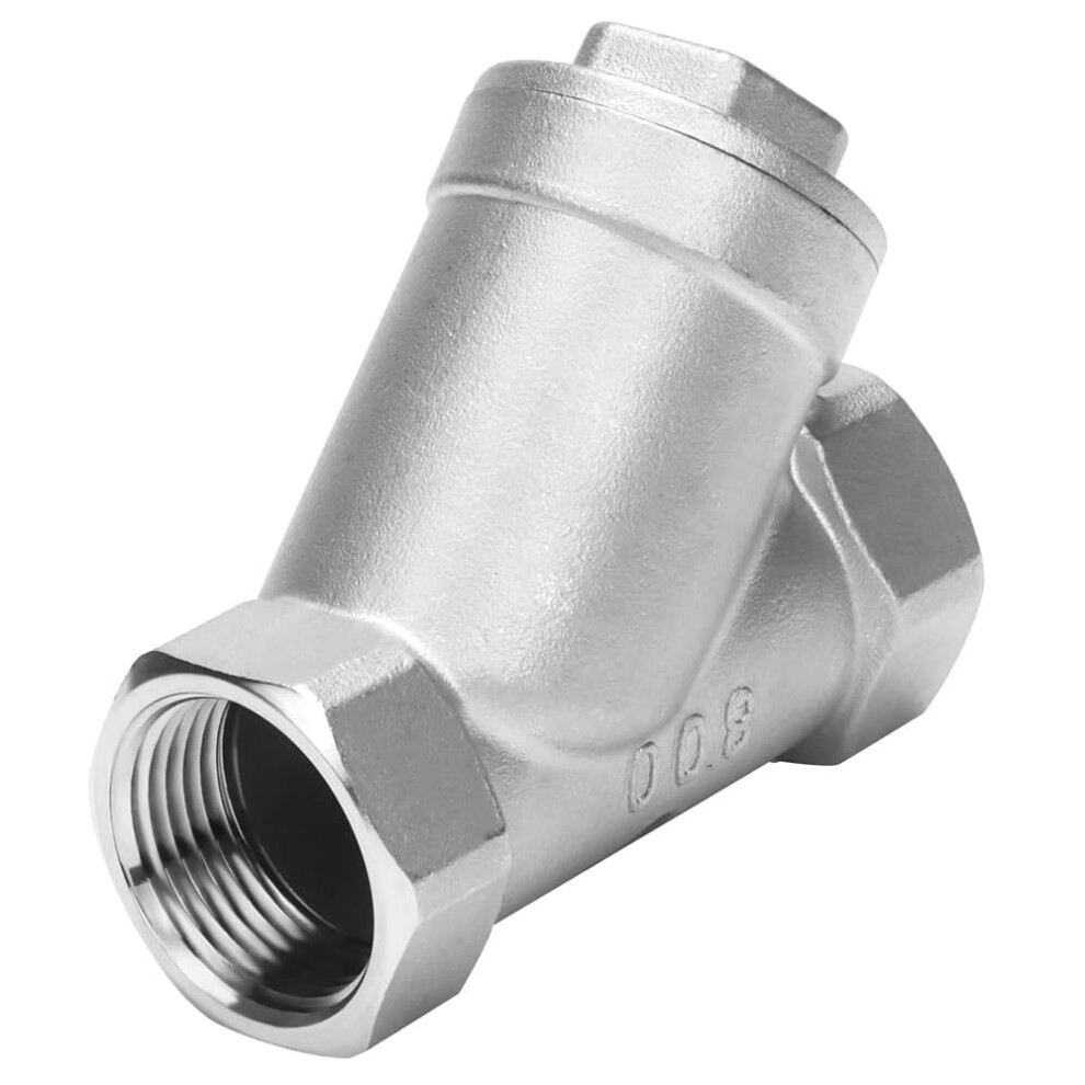 11/4 Inch 304 Stainless Steel Y Strainer Dn32 For Water Gas Oil, Corrosion Resistant Filter Valve 9187378534212