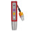 Jade ID Flashlight 2600mAh Rosso in lega di alluminio Mini 7