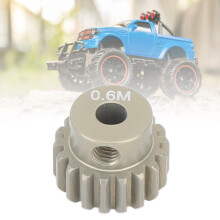 Pinione Alm. 0,6M 3,175mm per albero per RC Crawler 1/8-1/10