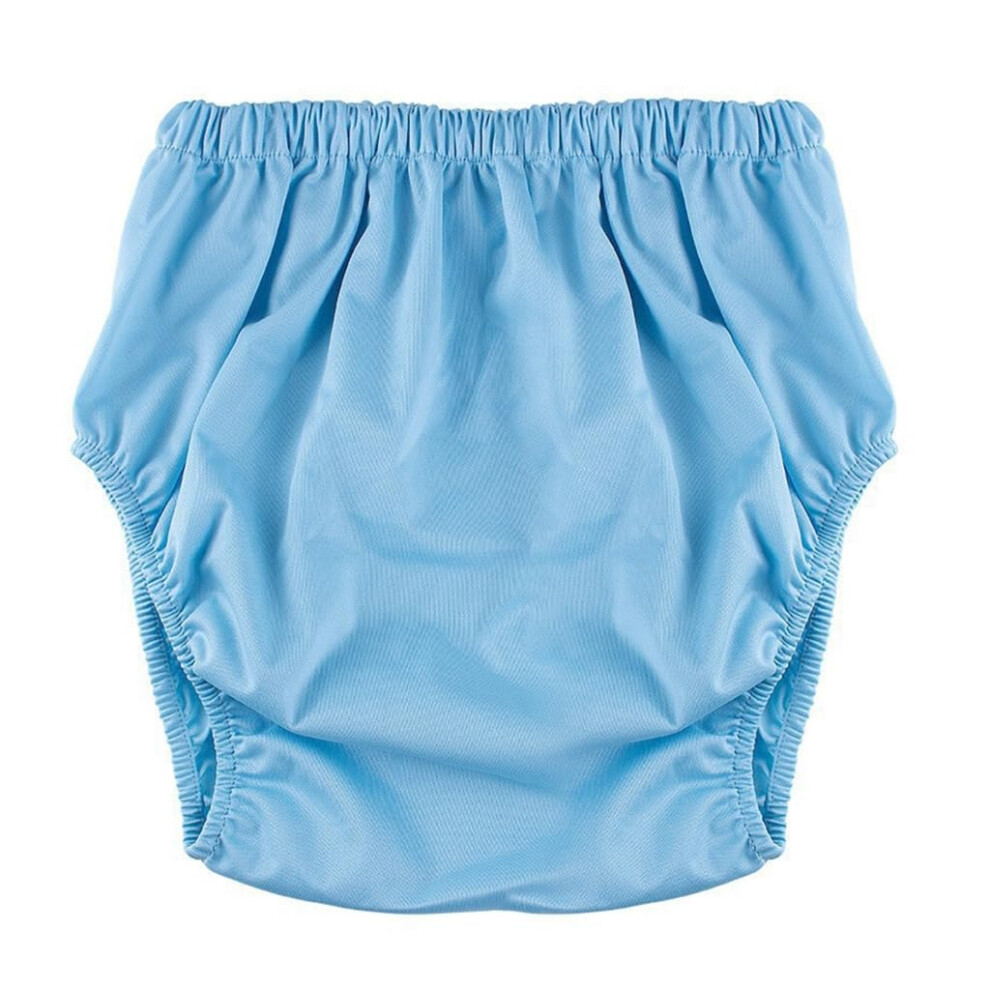 Adult Incontinence Pants Reusable Washable Diaper Covers Underwear For Adults Size S Sky Blue Model Ssb