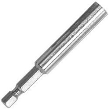 Bit Holder Stainless Steel 1Piece With CRing 8 Inch