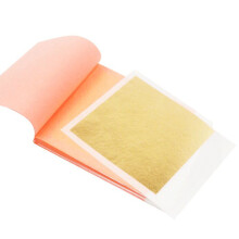 25 Stück Blattgold, Blattgold, Blattsilber, Roségold,-Blattgold