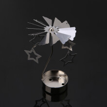 Metal Rotating Tea Light Candle Holders Spinning-  03