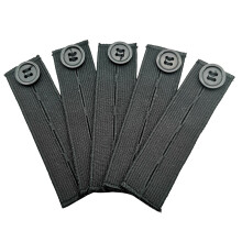Broekknoopverlenger, verstelbare knoopverlenger met duurzame constructie, elastische tailleverlenger voor universele broekcompatibiliteit, verleng de