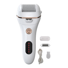 Rechargeable Portable Electronic Foot File, Pedicure Kits, Waterproof Foot Scrubber File for Foot Care for Dead Skin