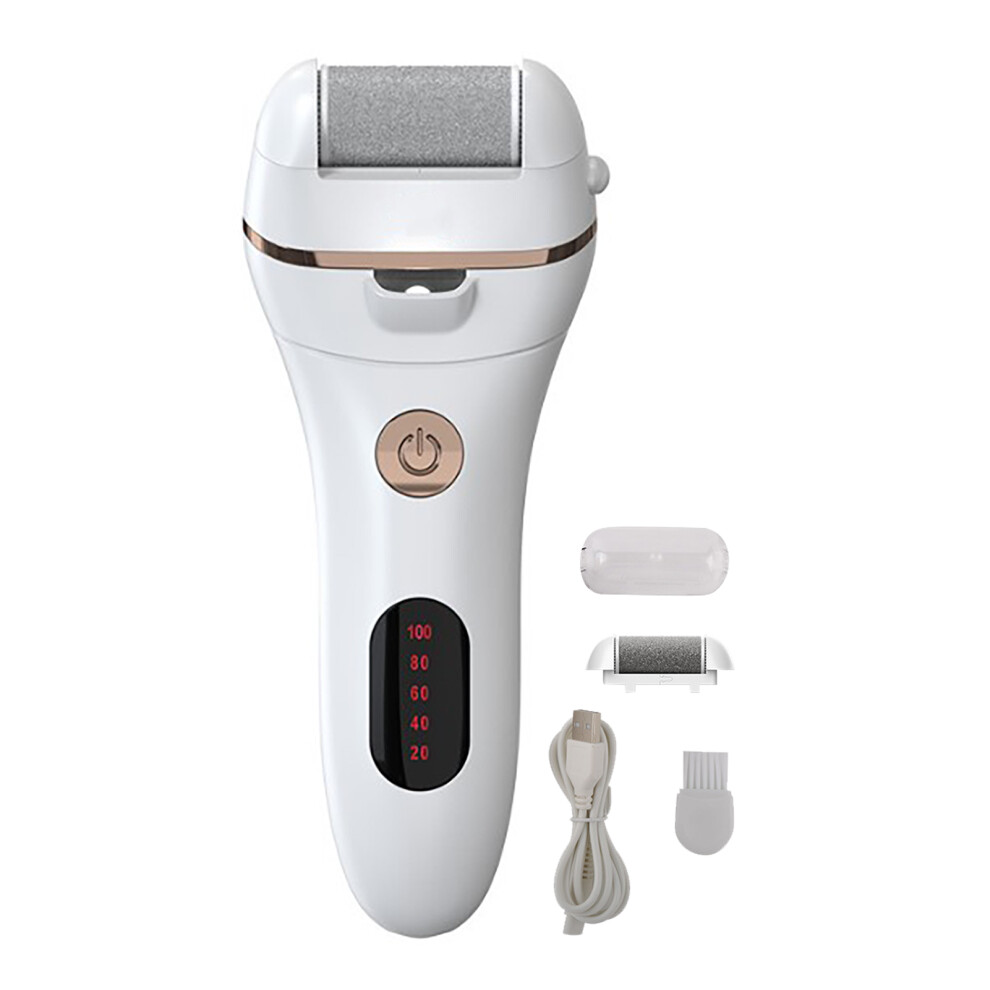 Pedicure Kits, Professional Pedicure Tools, Foot Care for Dead Skin, Electric Foot Callus Remover with Quartz Sand Grinding Heads