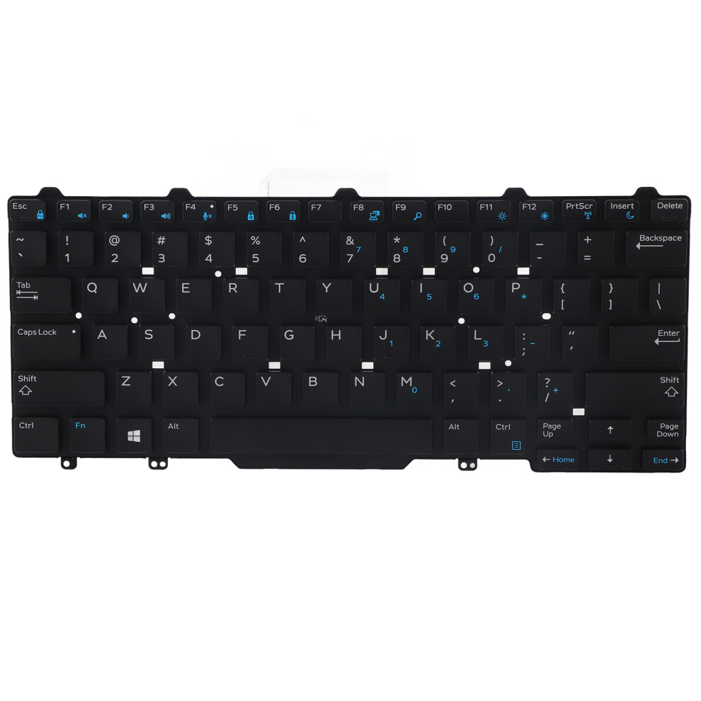 Keyboard For Us Layout Laptops, Safe And Easy To Install Backlit Original Replacement With Wide Compatibility For Dell 9773935481657