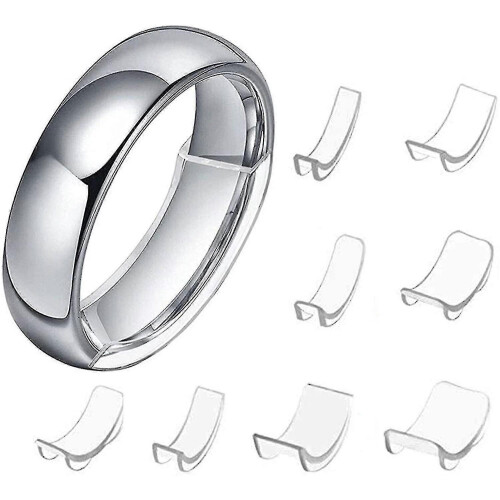 Invisible Ring Size Adjuster for Loose Rings Ring Guard, Ring Sizer, 8 Sizes