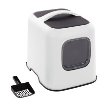 Katten toilet 38 x 51 x 44 cm Trudy wit