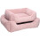 Coussin cesta Naya 80 x 67 cm Rosa 3