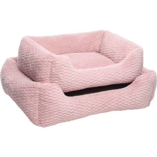 Coussin cesta Naya 80 x 67 cm Rosa 2