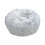 Almofada de Gato ou Cão Fluffy Branco Cinza 1