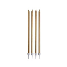 Set di 16 lunghe candele di compleanno