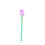 Buntstift mit Radiergummi 19 cm Schwein 1