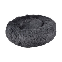 Almofada Redonda Gato ou Cachorro Relax Antracite