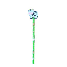 Buntstift mit Radiergummi 19 cm Kuh