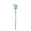 Buntstift mit Radiergummi 19 cm Kuh 1