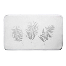 Tappeto da bagno Orbelles Bianco argento