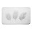 Tappeto da bagno Orbelles Bianco argento 1