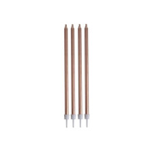 Set di 16 lunghe candele di compleanno