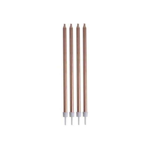 Set di 16 lunghe candele di compleanno