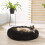 Almofada Redonda Gato ou Cachorro Relax Ecru 6