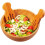 Bamboo Salad Servers Set with Ergonomic Comfort Grip for Efficient Tossing and Serving 3