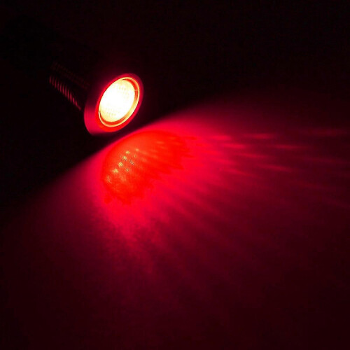 (Red) 12V 12mm led dashboard dash warning indicator signal light lamp
