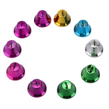 10 pezzi Campanelle di ferro colorate da 3,2 cm Giochi per pappagalli