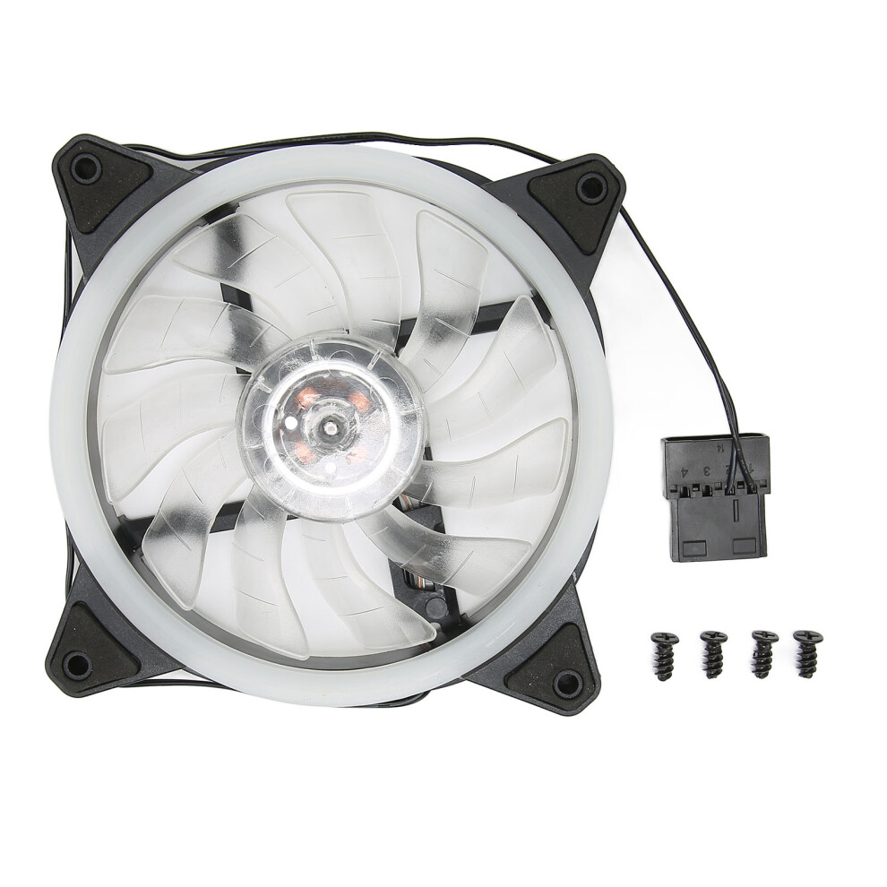 Pc Case Cooling Fan With Customized Software Control, Strong Illumination Rgb Leds And Heat Dissipation Efficiency, Quiet Edition With Vibration Reduc 9147006717066