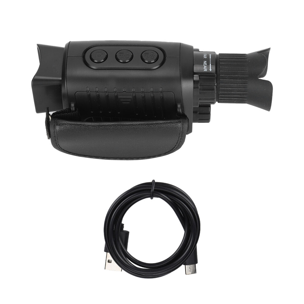 Digital Night Vision Goggles With Infrared For Darkness, High Sensitivity Sensor Multi Functional Device For Surveillance Hunting And Outdoor Light 9773935494435