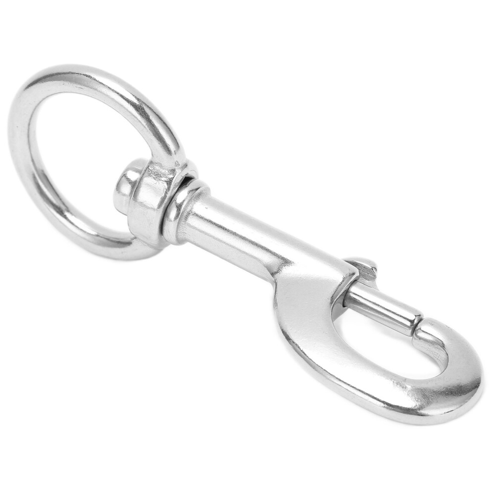 Durable Whirl Eye Bolt Snap Hook By Keep Diving 316 Stainless 25Mm 5041377137208