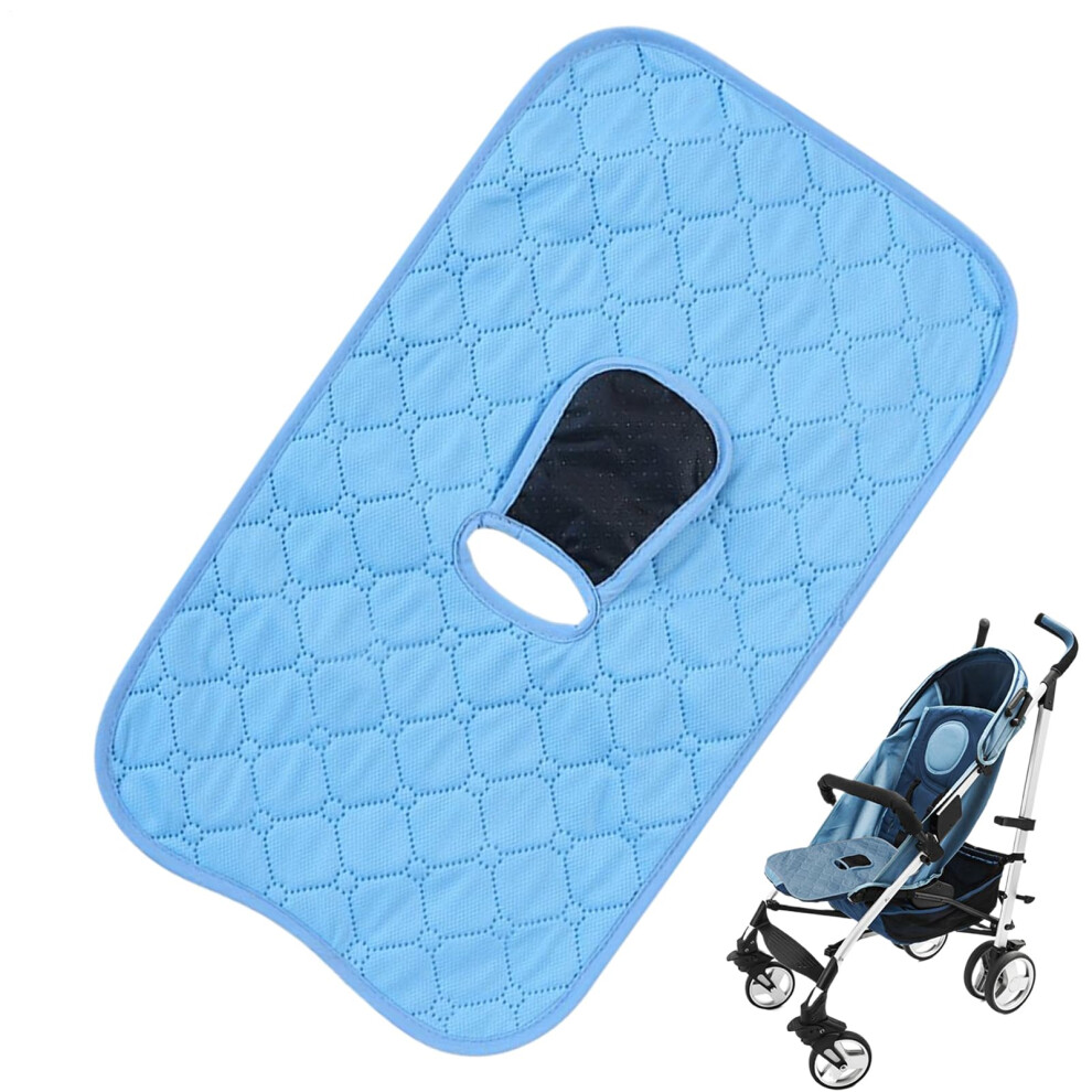 Car Seat Potty Training Protector Waterproof Nonslip Piddle Pad Booster Travel 360Degree Leakproof Vinyl Liner Blue
