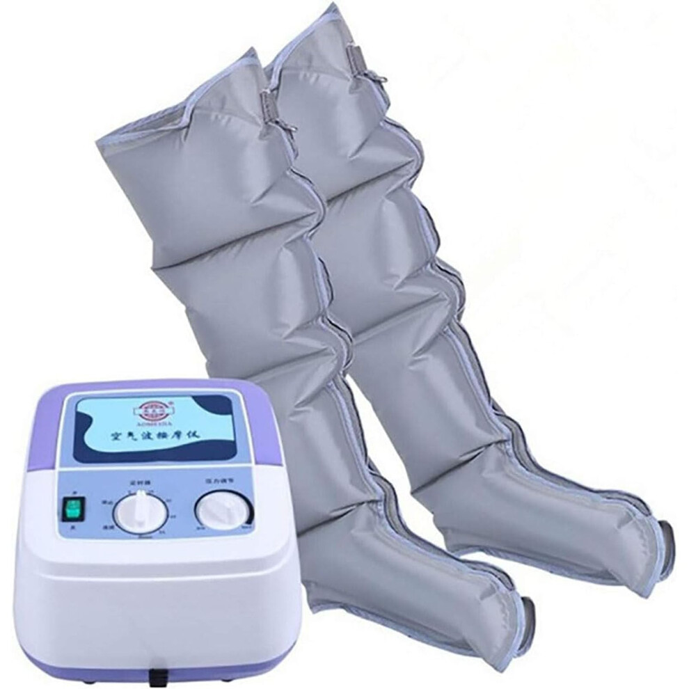 Leg Compression Massager with 4Level Air Compression for Circulation and Pain Relief, Lymphatic Therapy