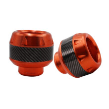 CNC Aluminum Motorcycle Frame Sliders with Adjustable Fit for Impact Protection Fork Pads