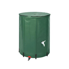 Collapsible Rain Barrel with Filter and Faucet, Foldable 100L/380L Water Storage Tank for Garden