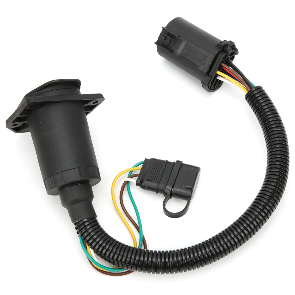 7-Way + 4-Pin Trailer Wiring Harness With Bracket For Uscar Plug 4151377139087