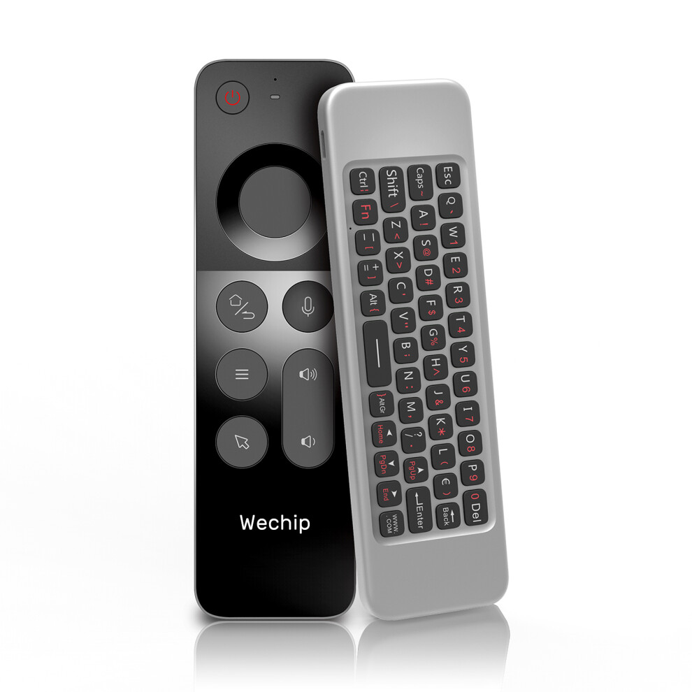 W3 Wireless Air Mouse & Keyboard Voice & Ir Learning 2.4G For Smart Tv & Pc 4941377139985