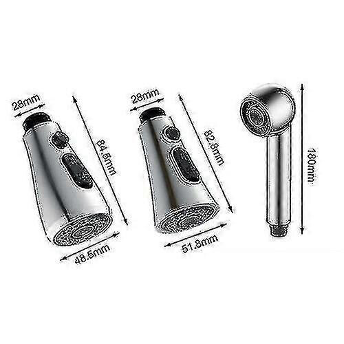 (61002) Spare Replacement Kitchen Mixer Tap Faucet Pull Out Spray Shower Head Setting 2