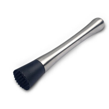 Cocktail Connoisseur's Delight, High-Quality Stainless Steel Muddler, Multifunctional Use For Crushing Mint And Infusing Flavors, Bpa-Free Handle,