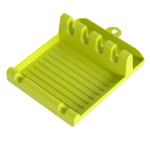 Heat Resistant Utensil Rest For Stovetop Multifunction Kitchen Spatula Rack With Pot Lid Holder Stand Upgrade Hanging Design BPA Free Drip Pad Non