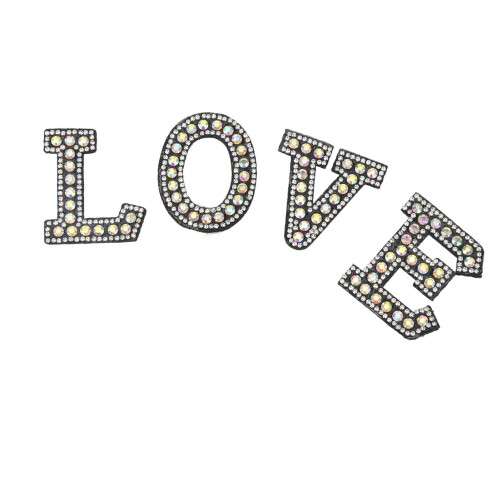 26pcs Letter Patches Set, Clear Pattern, Neat Edges for DIY Sewing 1