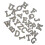 26pcs Letter Patches Set, Clear Pattern, Neat Edges for DIY Sewing 4