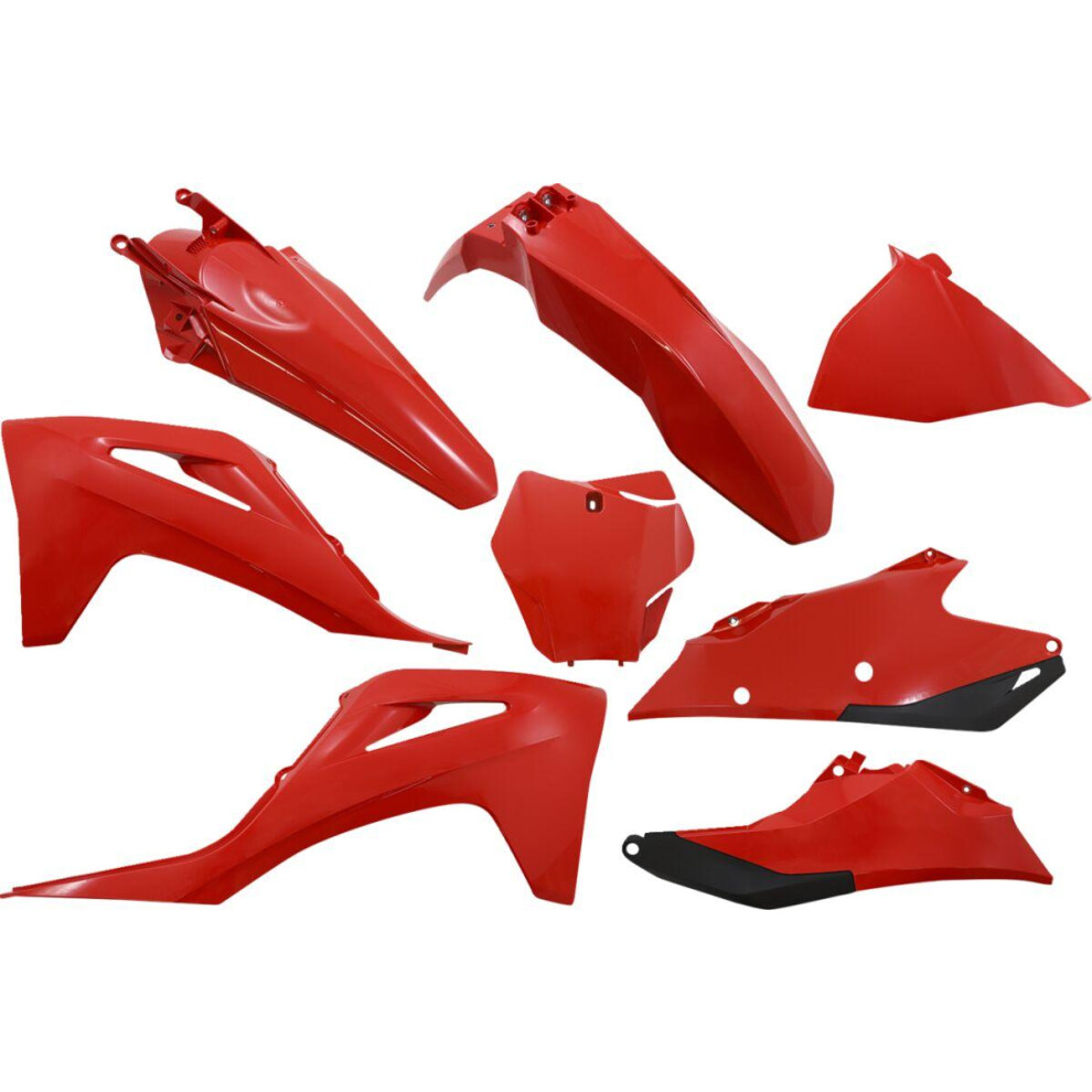 Ufo Black/Red Plastics Kit For Gas Gas Ex 250 - /Oem