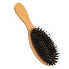 Spazzola per capelli in faggio e nylon, massaggio con cuscino d'aria 21x6.5cm