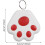 Dog GPS Tracker Cat Claw Shaped GPS Tracking Device, RealTime Positioning, Smart Pet Tracker Tags, Key Finder, Red 3