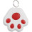 Dog GPS Tracker Cat Claw Shaped GPS Tracking Device, RealTime Positioning, Smart Pet Tracker Tags, Key Finder, Red 5