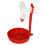 10x Automatic Bird Waterer Cups with Tee Fitting - For Farm Use 10