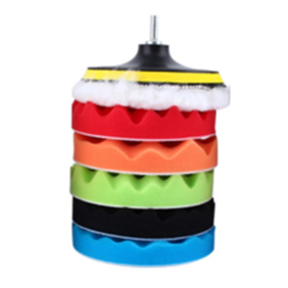 6 Inch Car Polishing Pads Set, 8 Piece Buffing And Waxing Sponge Kit For Enhanced Gloss Finish 9199774158084